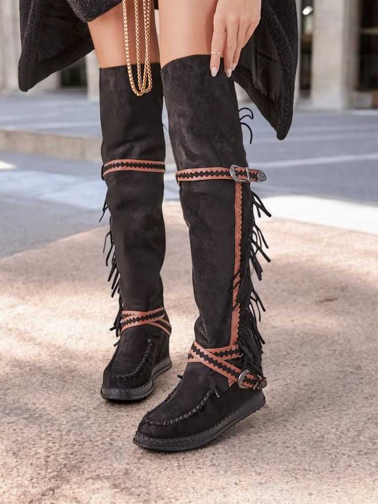 Женски кожух Eligerse над коляното