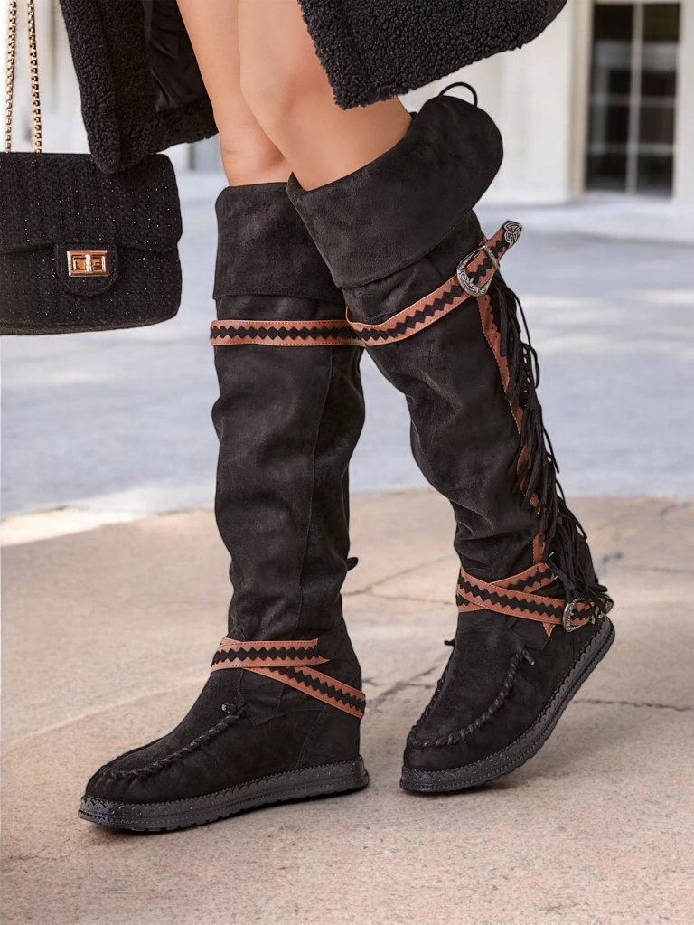 Женски кожух Eligerse над коляното