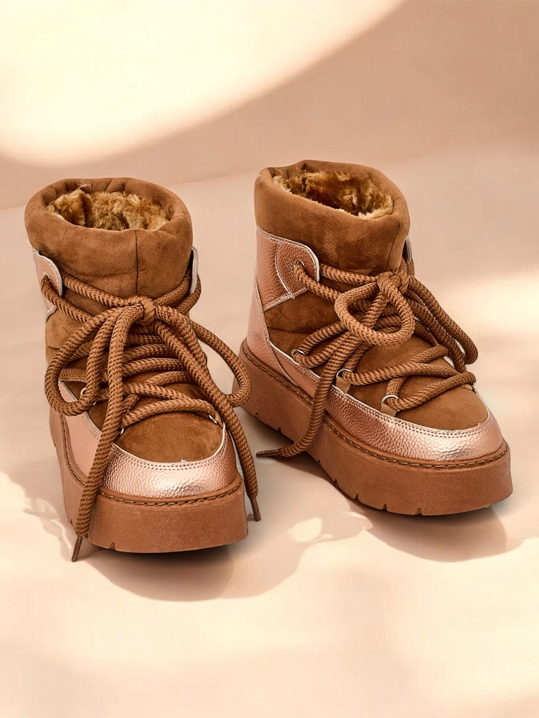 Дамски боти за сняг с връзки Royalfashion Iniuc