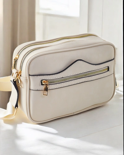 Royalfashion Малка дамска чанта, изработена от матова екологична кожа