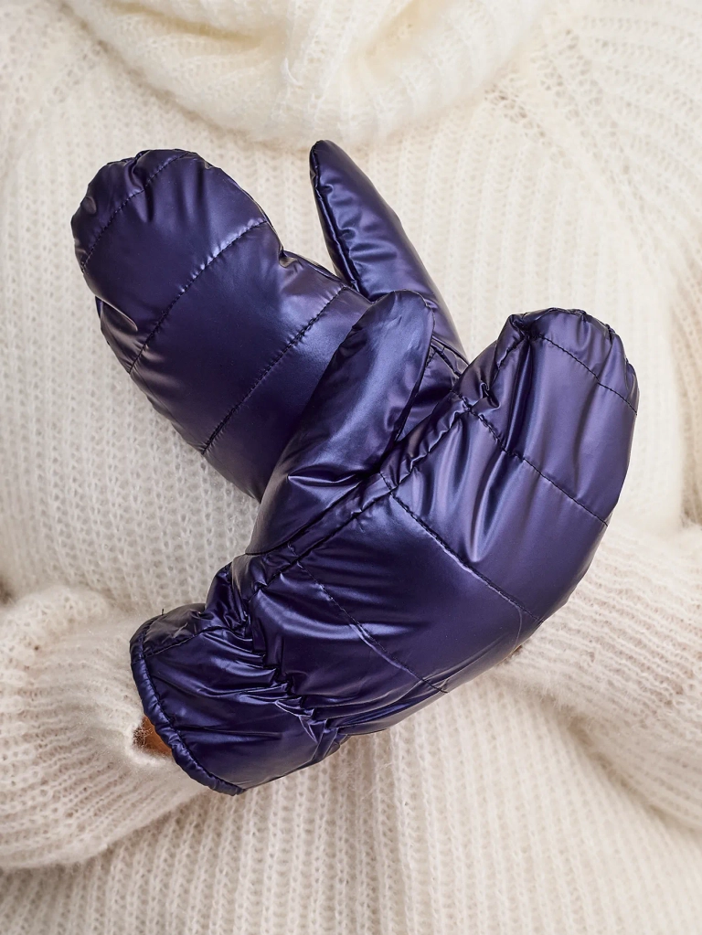 Royalfashion Дамски ръкавици в тъмносиньо