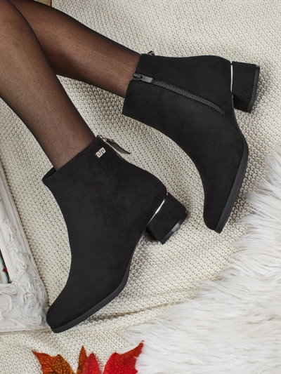 Дамски боти от еко велур на ток Arshinea