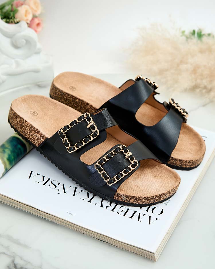 Royalfashion Дамски джапанки с катарами Monenas