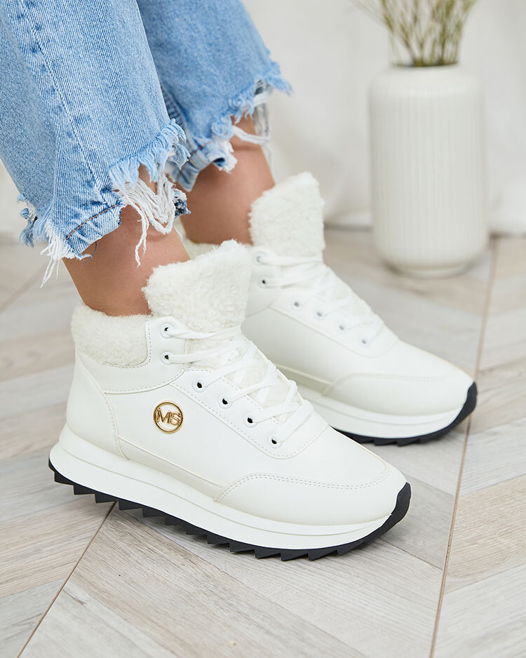 Royalfashion Дамски изолирани спортни обувки в бяло Cerrto