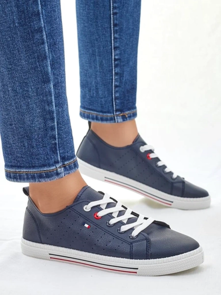 Royalfashion Жени еко-кожени маратонки Keopsa