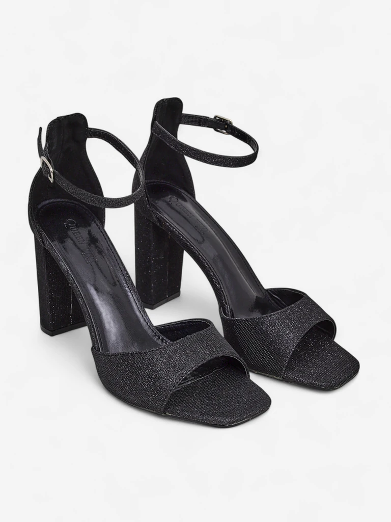 Роялфешн Блестящи дамски сандали Рокатес