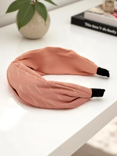 Royalfashion Лента за глава с плитки и шарки Laras