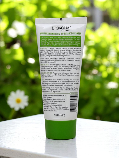 Почистваща пяна с екстракт от боб