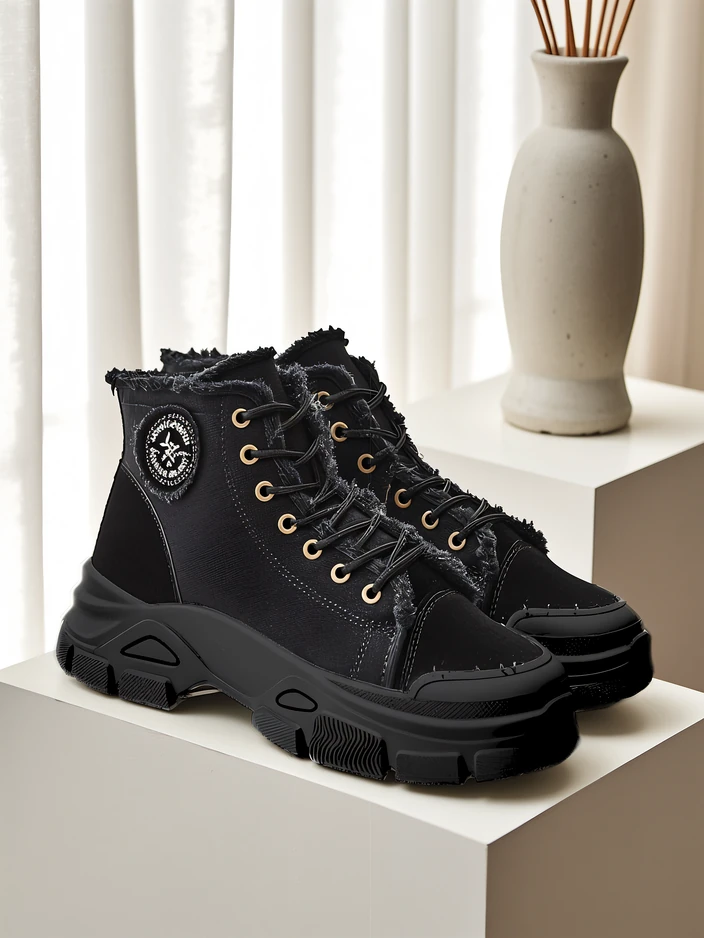 Royalfashion Високи дамски маратонки Hirrias