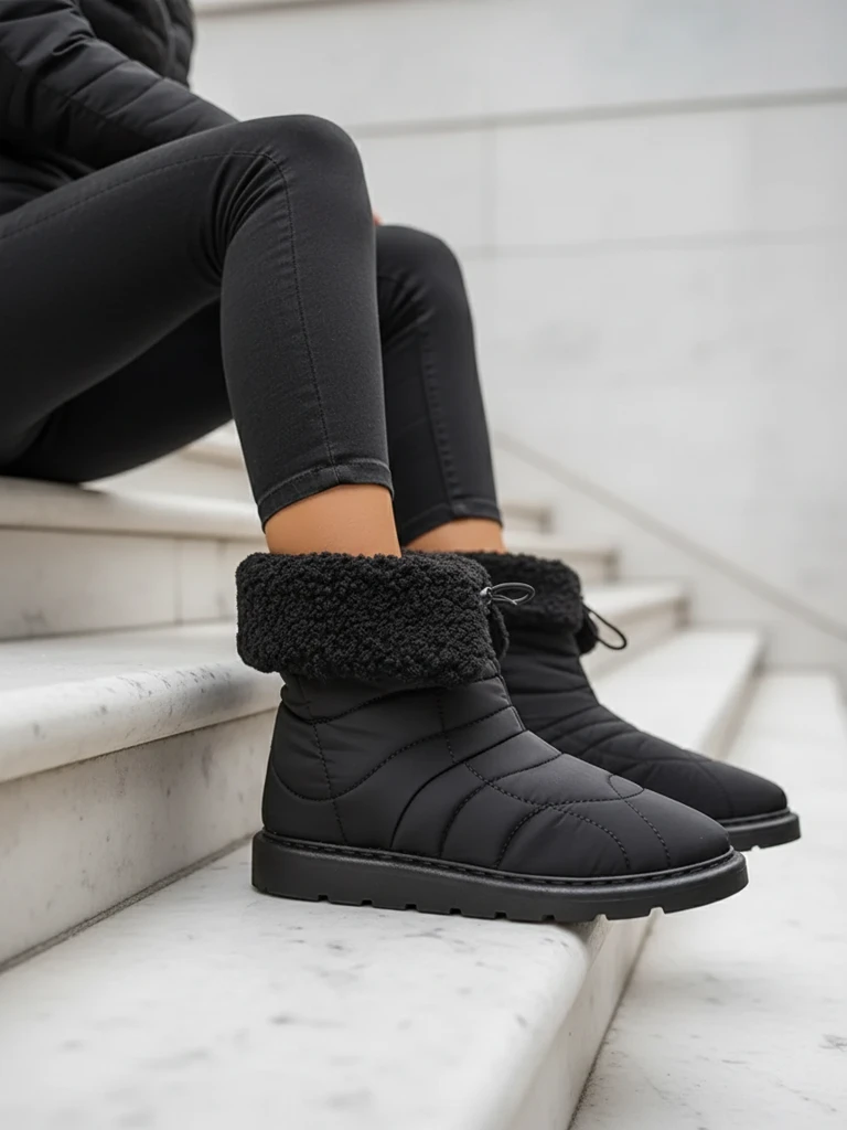 Дамски ботуши Royalfashion като снежни ботуши Oferita