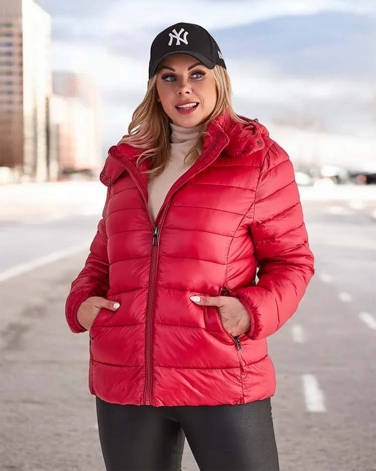 Дамско ватирано зимно яке Royalfashion