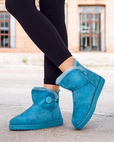 Royalfashion Дамски къси ботуши a'la snow boots Malla