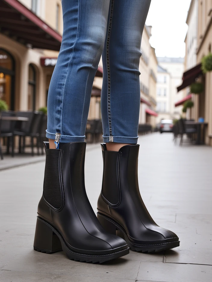 Royalfashion дамски чизми до глезена Bonii