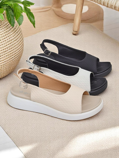 Royalfashion Дамски сандали на по-дебела подметка Riva