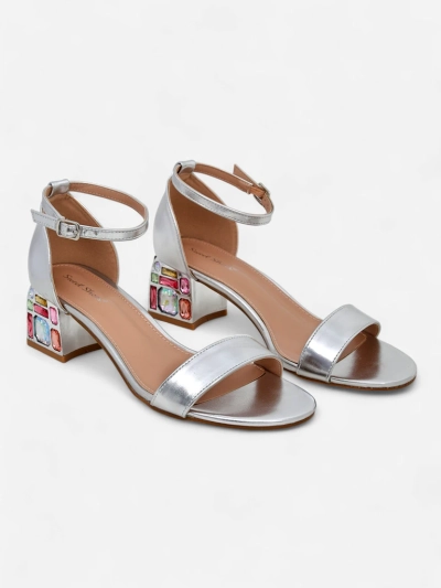 Обувки Royalfashion за жени с декоративни токчета Ballou