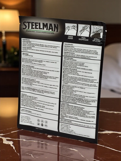 Натурален пластир за повишаване на потентността при мъжете