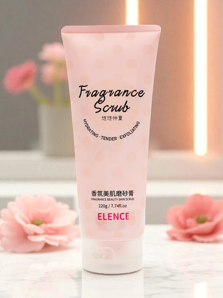 Фино-зърнест ексфолиант за лице и тяло, парфюмиран