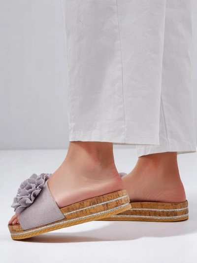 Тапи Royalfashion за жени с цветя Focce