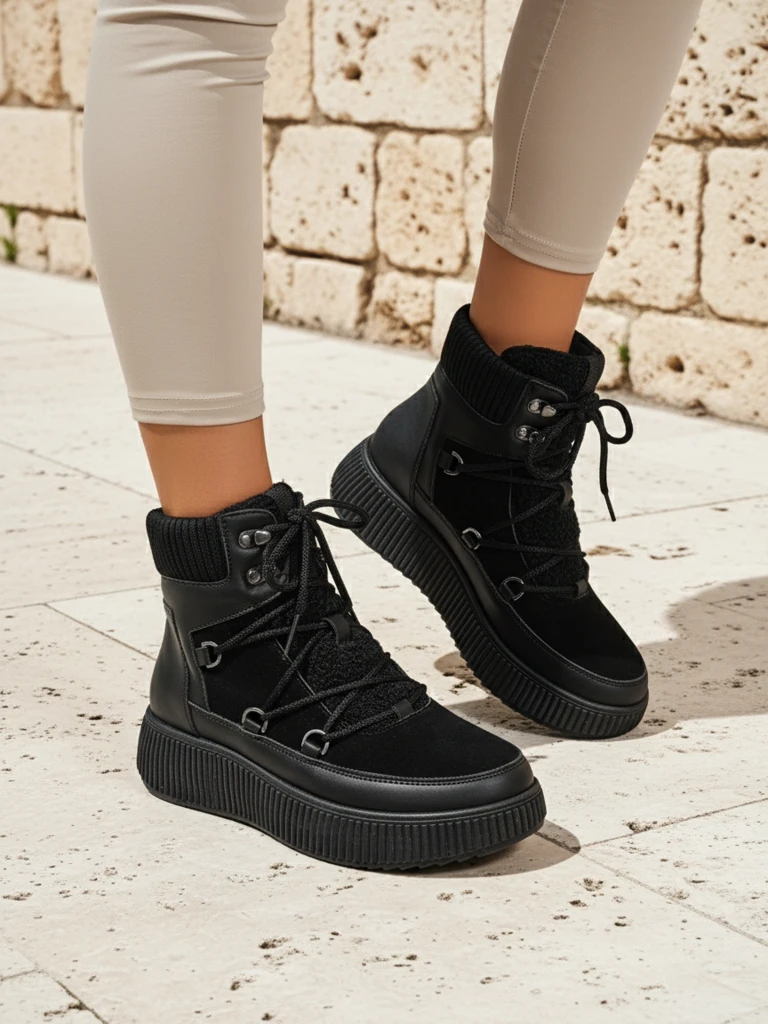 Роялфешън Дамски снежни ботуши Дасендас