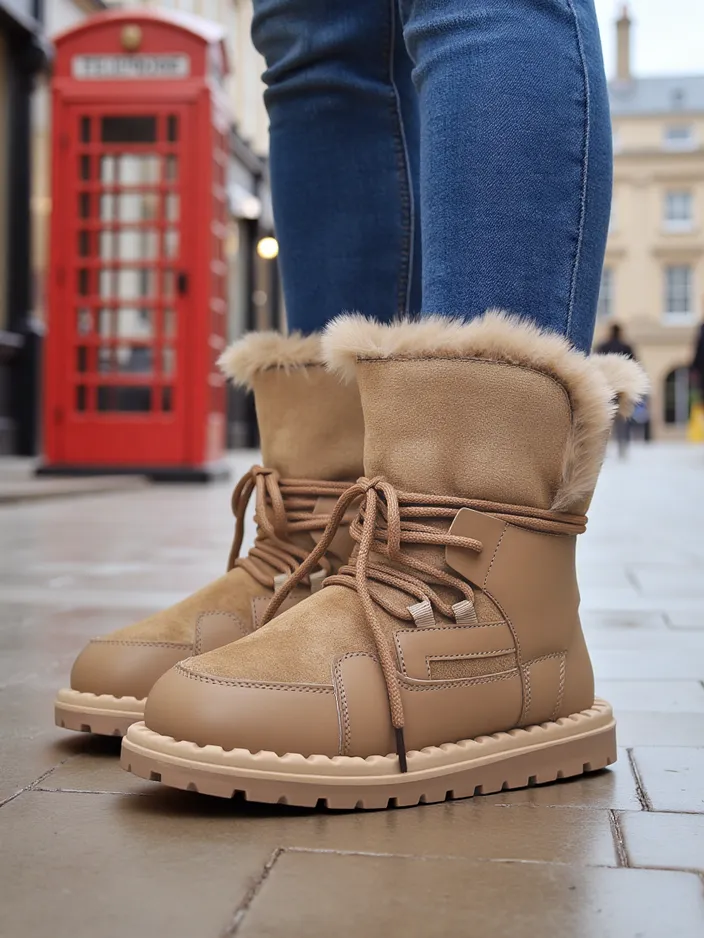 Обувки за сняг за жени с връзки Royalfashion Viovi