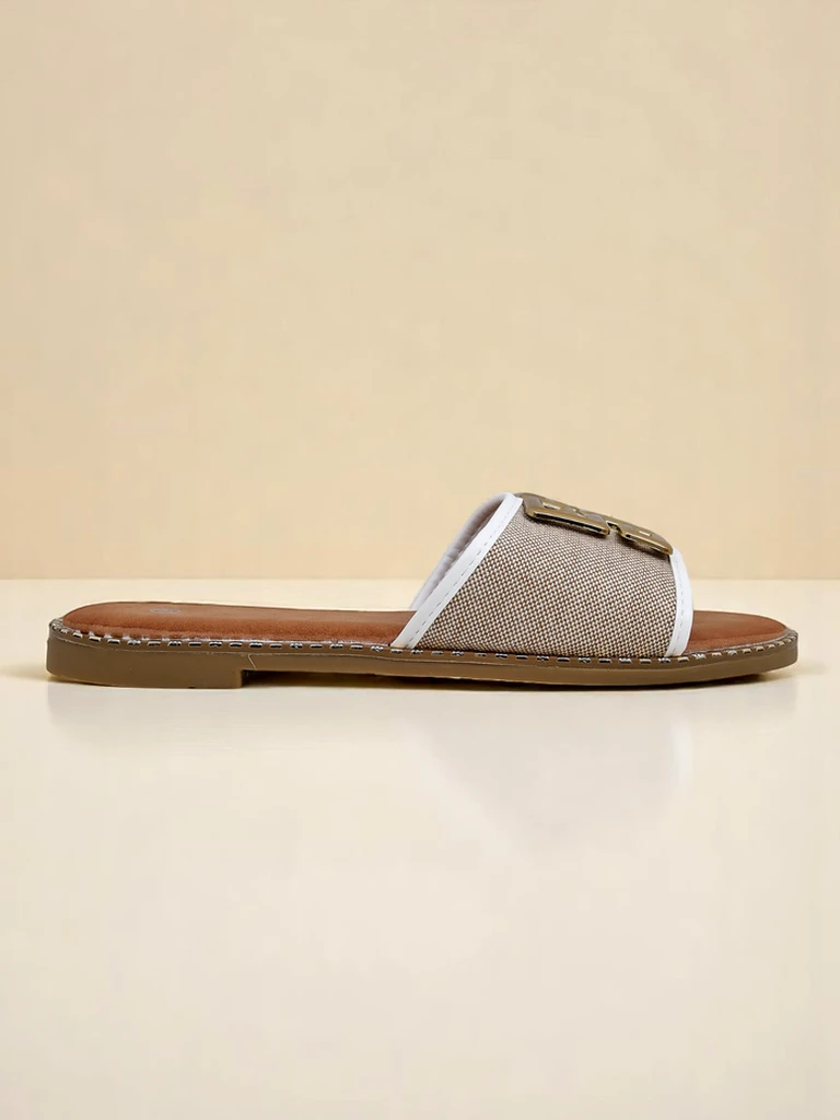 Royalfashion дамски пантофи с плоска подметка Rorole