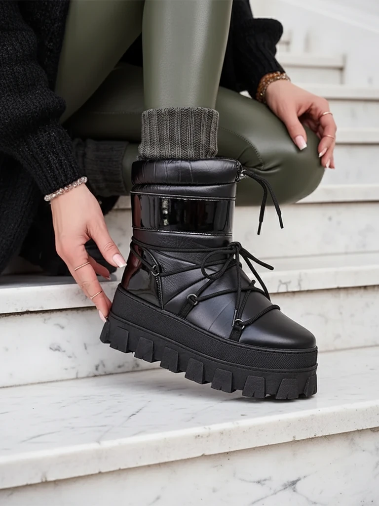 Женски ботуши за сняг на Royalfashion Focope