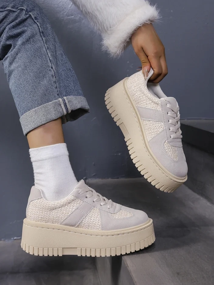 Royalfashion Дамски платформи Кецове Venusoe