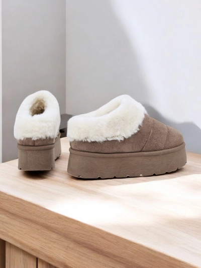 Женски къси ботуши в стил сняг Eliozi