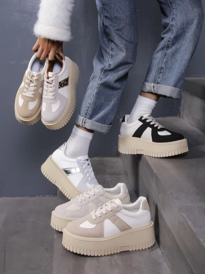 Royalfashion Дамски платформи Кецове Venusoe