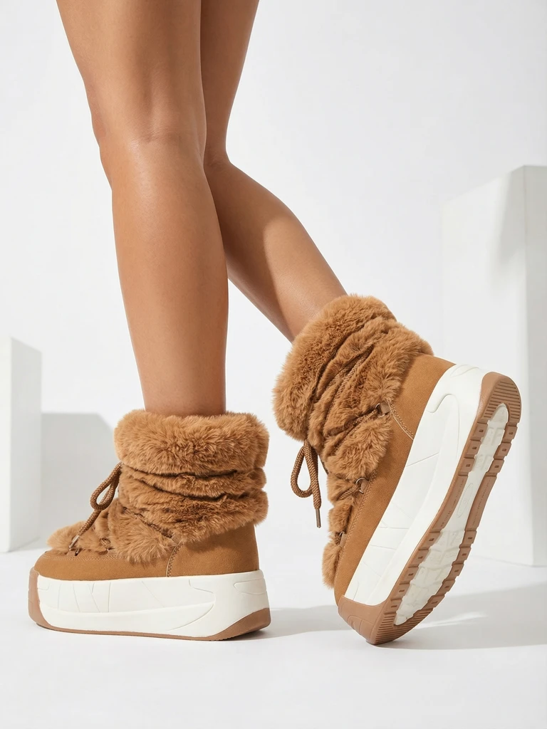 Дамски снежни ботуши Royalfashion Rozuri