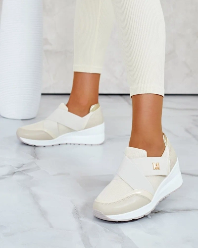 Royalfashion Дамски спортни кецове на ток Benntas