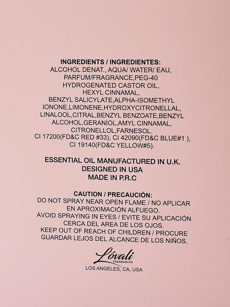 Вдъхновен парфюмна вода за жени Beauty Pink Rose