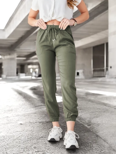 Панталони Raffaello Khaki Дълги От Лиоцел