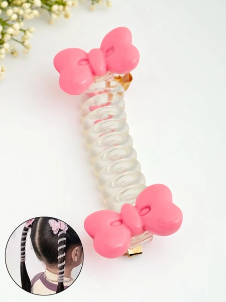 Royalfashion Ластик за коса пружина с панделка Bow Twist
