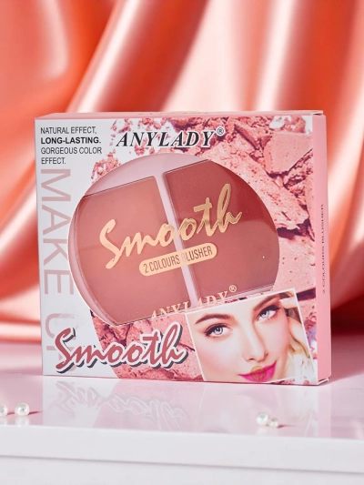 Пресирана ружова пудра Cheeky Face