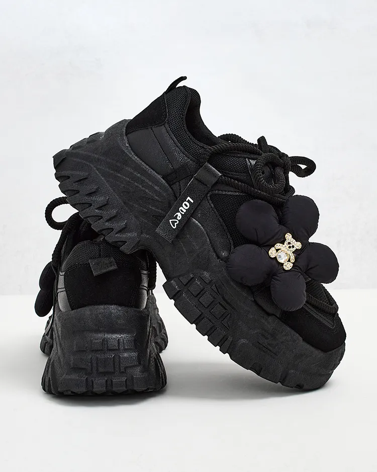 Royalfashion Дамски кецове на платформа Bereya