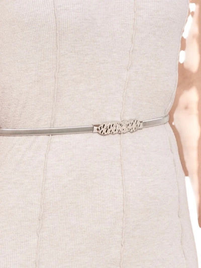 Дамски сребърен колан с украса Letitia – елегантност в металически стил