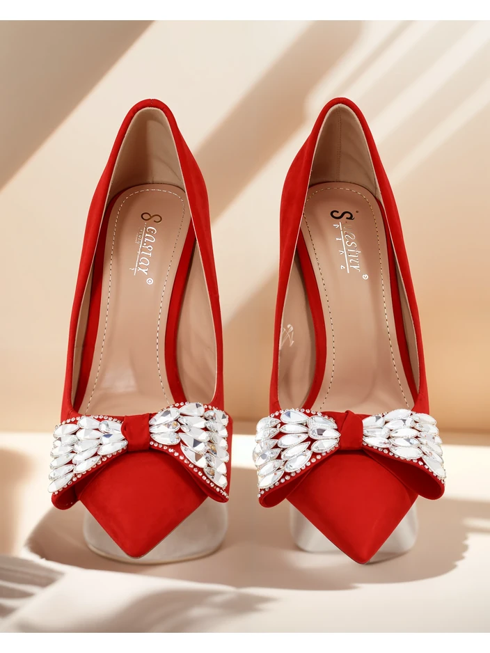 Royalfashion Женски токчета с лъка Cocarte