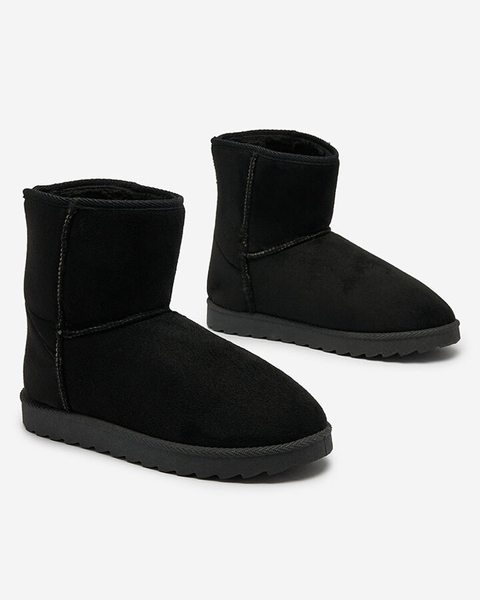 Royalfashion Дамски ботуши a'la snow boots в черен цвят Aener