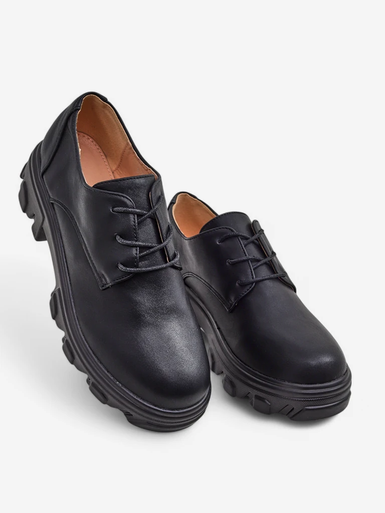 Обувки Royalfashion за жени с по-дебела подметка Gofey