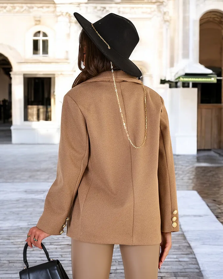 Royalfashion Дамско късо палто