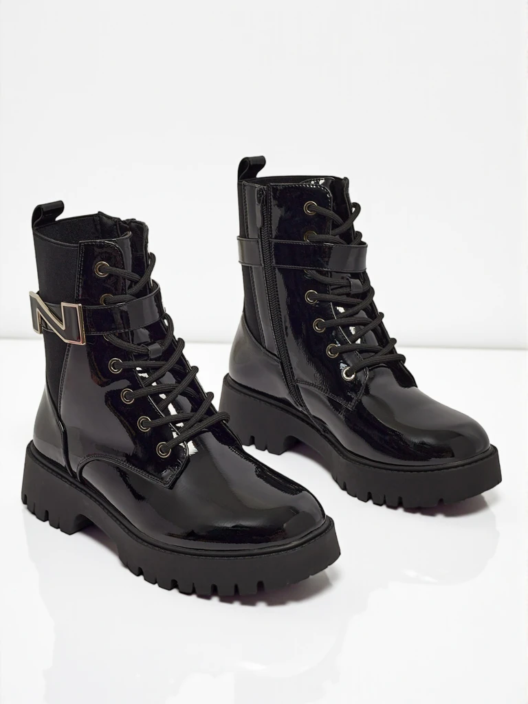 Royalfashion Дамски боти тип работнически Milloze