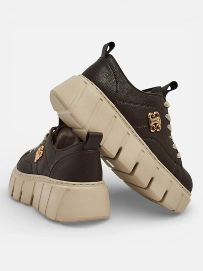 Спортни дамски маратонки от естествена кожа Taures