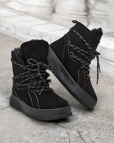 РОМЕР Фешън Дамски ботуши за сняг с връзки Момър