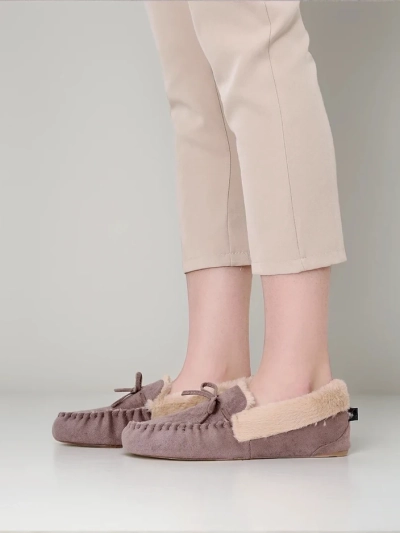 Royalfashion Дамски мокасини с кожа Аhtikes