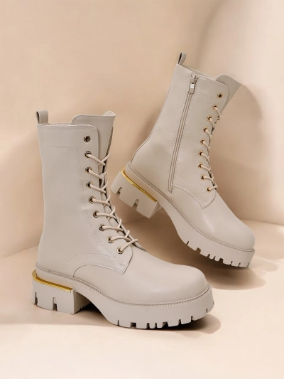 Работни обувки на глезена за жени от Royalfashion Elolio