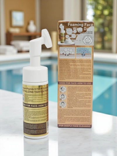 Luxelux Apollo Foam Cleanser Collagen+Peptide 8 150ml Bellissima Amore