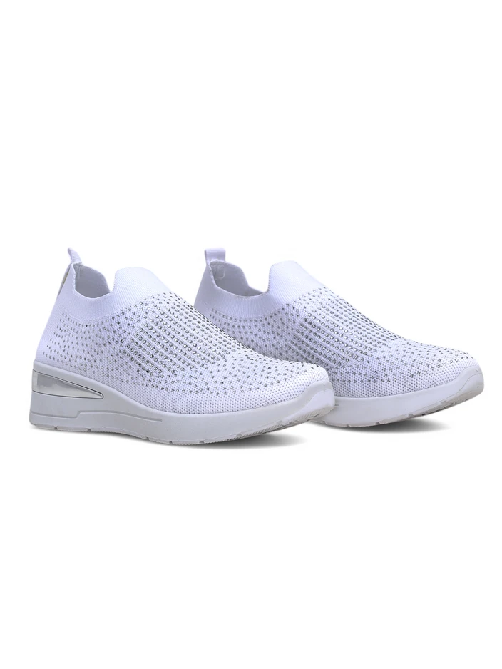 Royalfashion обувки на платформа за жени с камъни Qelavise