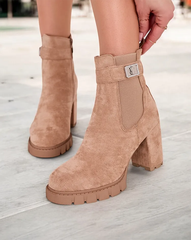 Дамски глезенови ботуши Royalfashion на поста Effo