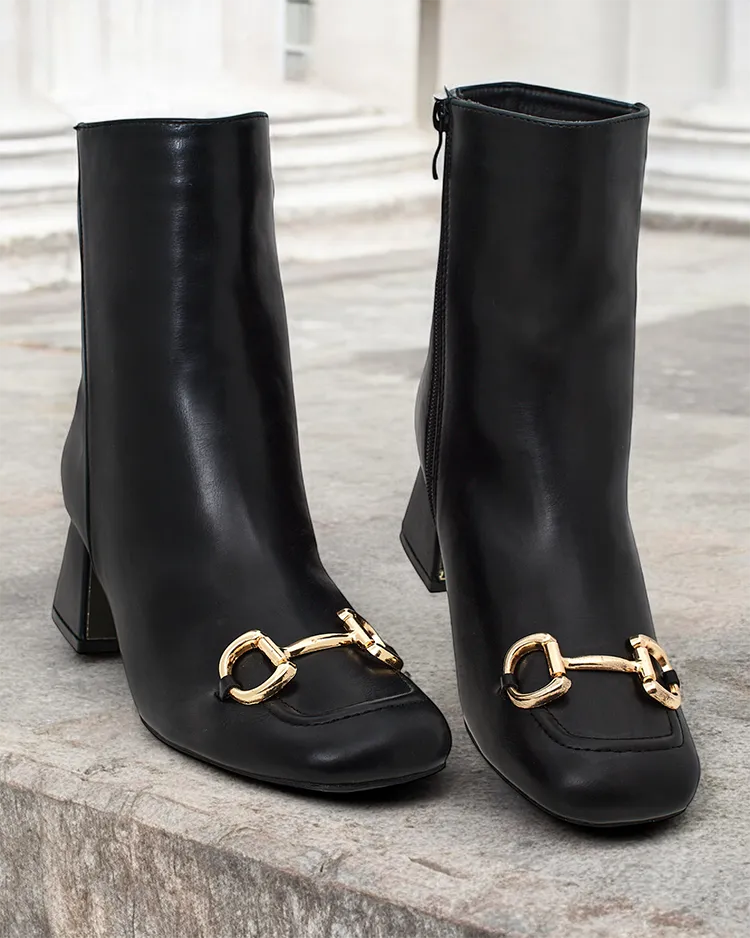 Женски боти на глезена от Royalfashion на модел Rozuli